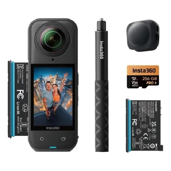 Cámara Deportiva Insta360 X5 Combo 360° 8k