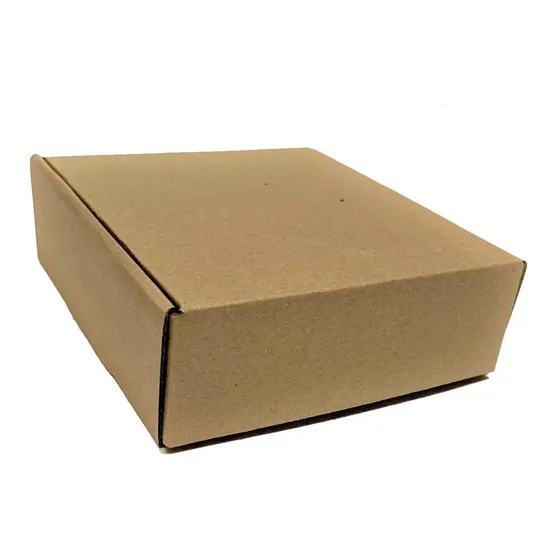 100 Cajas De Cartón 25 X 25 X 10 Cm Autoarmables