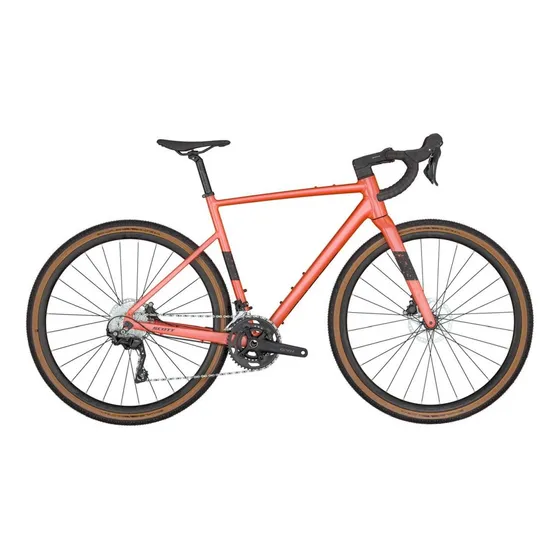 Bicicleta Ruta Scott Speedster Gravel 40 24 10 Vel Naranja T