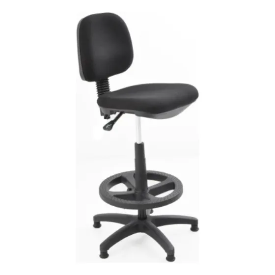 Silla Oficina Cajero Kopi Ajustable En Altura, Espaldar Fijo