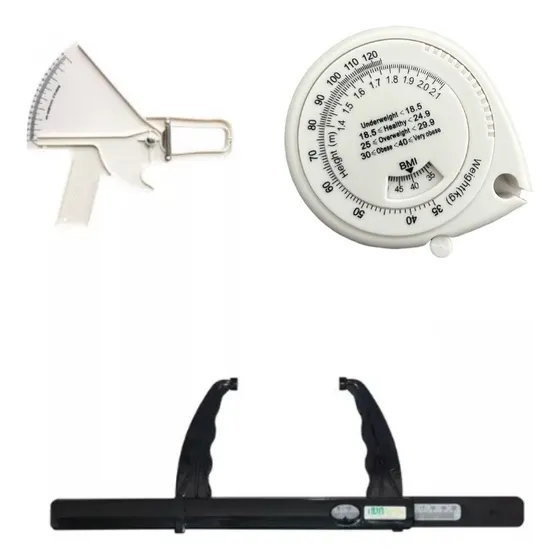Kit Adipometro Slim Guide + Antropometro Avanutri + Cintabmi