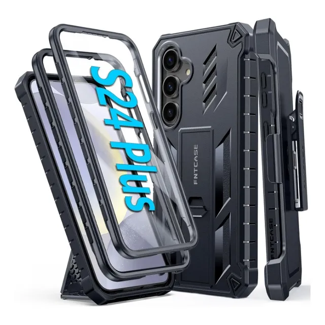 Armadura Para Samsung S24 Plus Holder Cinturon Carcasa Funda