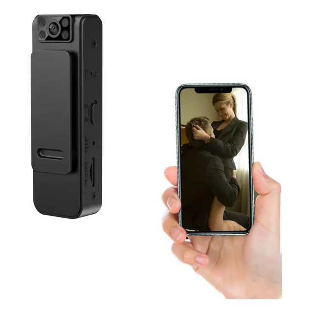 X W Ei Union Mini Camara Corporal Con Grabacion De Audio Y V