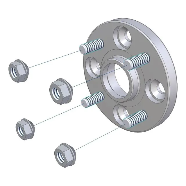 Espaciadores Rines 15 Mm 4x100 (2 Piezas)