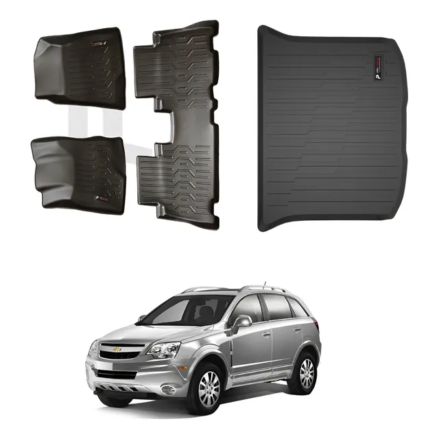 Tapetes Captiva Sport 10-17 Termoformados 2 Filas Y Baul Pro