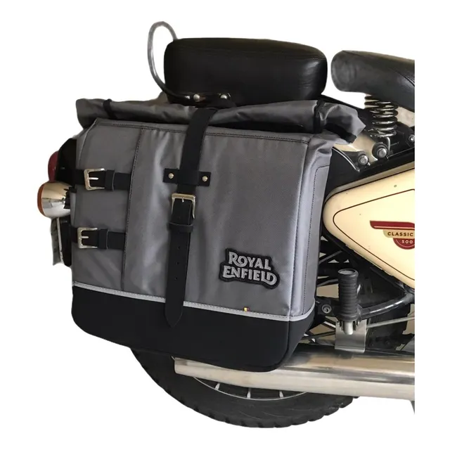 Alforjas En Lona Para Royal Enfield Classic 350/ 500