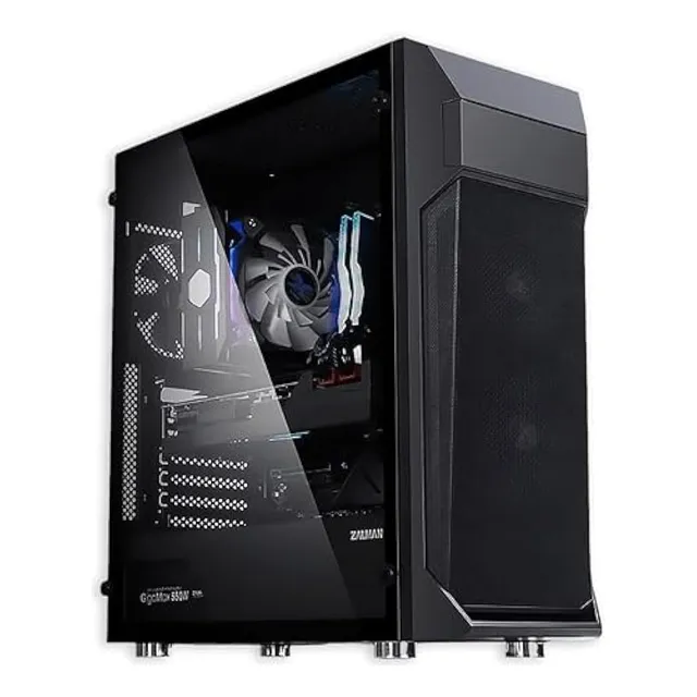Zalman Z1 Plus Caja De Para Juegos De Torre Media - Atx