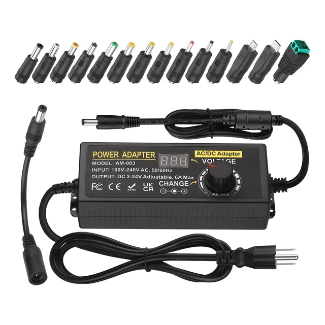 Adaptador De Corriente Universal, Fuente De Alimentacion Aju