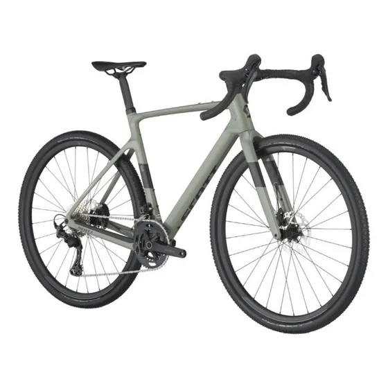 Bicicleta Gravel 50 Scott Addict 2025 Gris Tamaño Del Marco