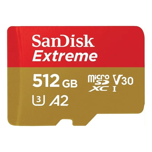 Memoria Micro Sd Sandisk 512 Gb Uhs 4k U3 V30 A2 C10 Sdsqxa1