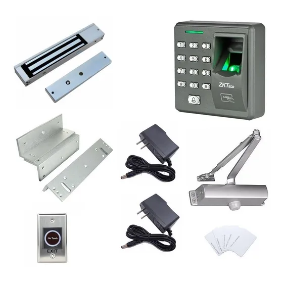 Kit De Control De Acceso X7 500 Huellas Electroiman Zkteco