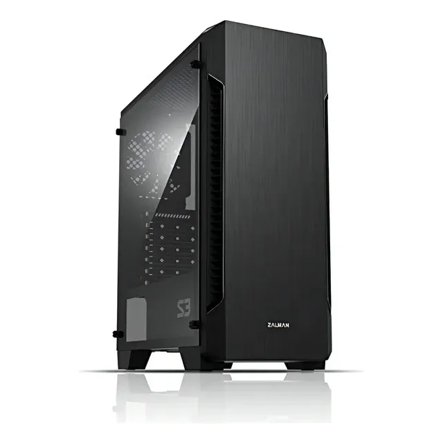 Zalman S3 Atx Caja De De Torre Media Para Computadora, Tr