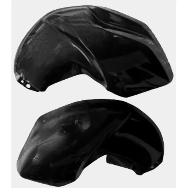 Tapas Par Laterales Tanque Originales Yamaha Fz 16 Negras