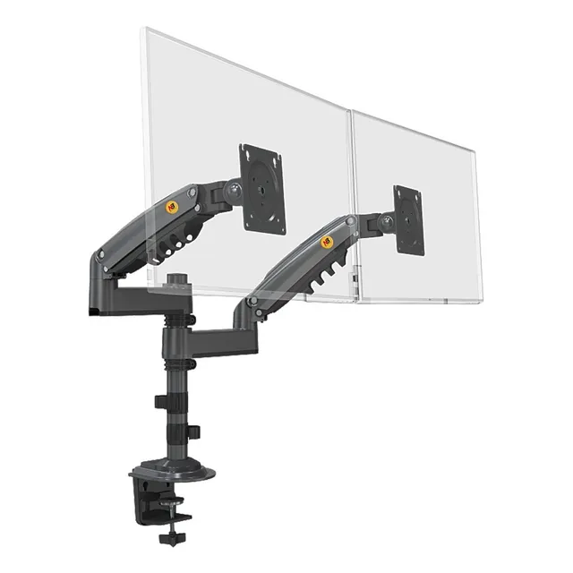 Soporte Brazo Monitor North Bayou H180 Para 2 Pantallas Lcd