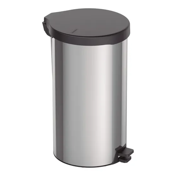 Basurero Inoxidable Tramontina Con Pedal New 20l