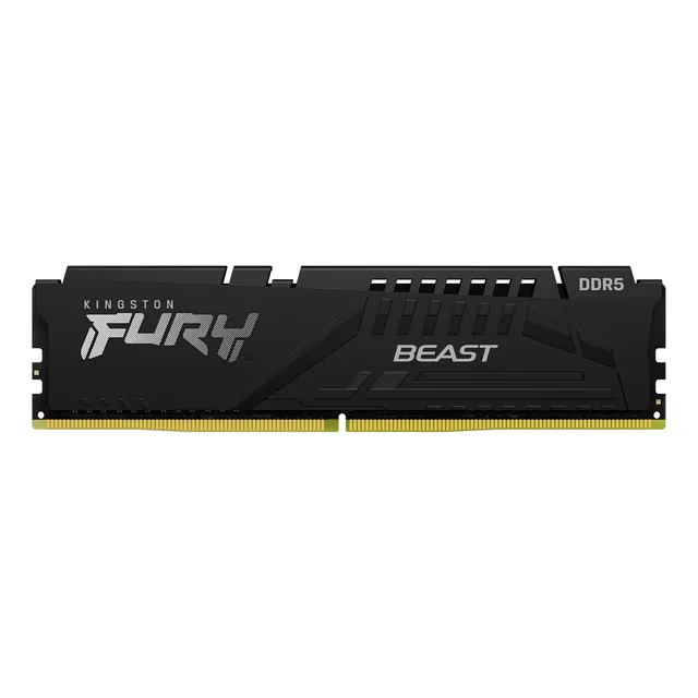 Memoria RAM Fury Beast gamer color negro 32GB 1 Kingston KF5