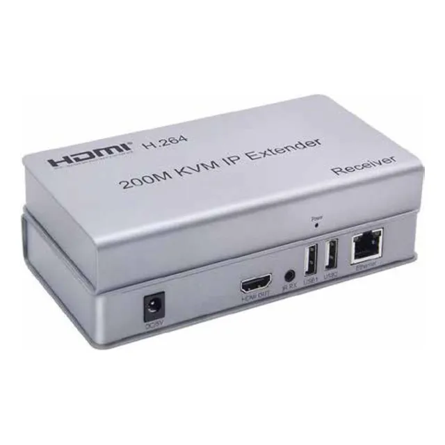 Extender Hd + Usb Ip 200m Kvm 1080p