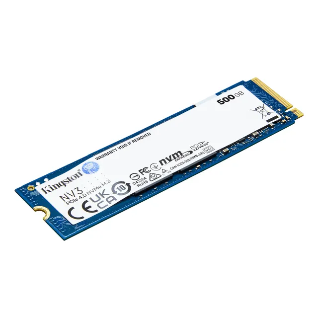 Unidad Sólida M.2 Kingston Nv3 500gb 5000/3000 Mb/s Color Bl