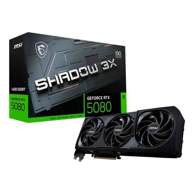 Tarjeta De Vídeo Msi Geforce Rtx 5080 Shadow 3x Oc 16gb