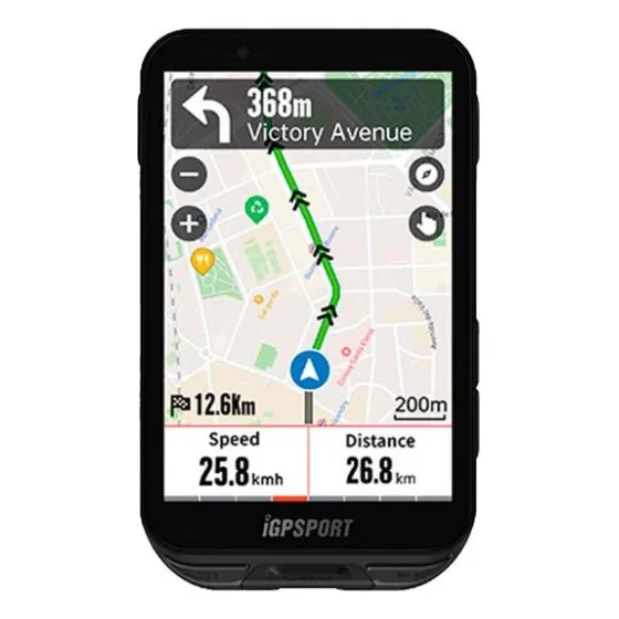 Ciclo-Computador Igpsport Igs800 Táctil Color Negro