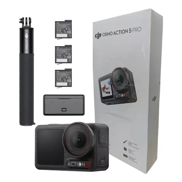 Cámara Dji Osmo Action 5 Pro Adventure Combo