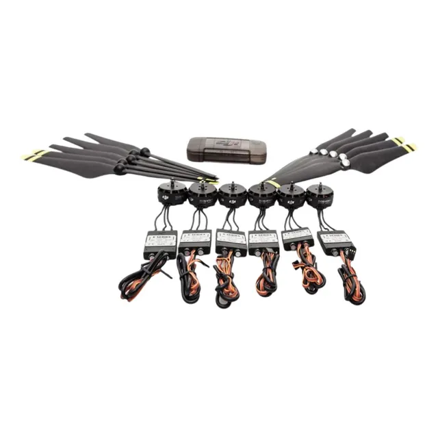 Kit Dji E600 6 Motores 6 Esc 5 Pares De Hélices Y Accesorios
