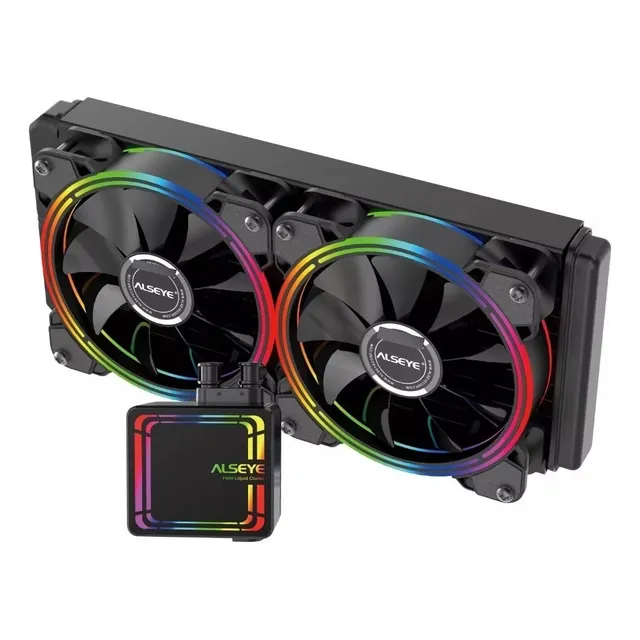 Refrigeración Liquida Cooler Alseye Halo H240 2 Fans