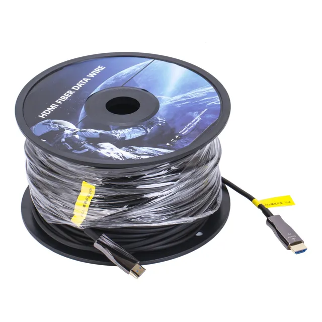 Cable Hdmi 2.0 Fibra Optica/30 Mts/4k, 60hz/18gbps/hdr/arc