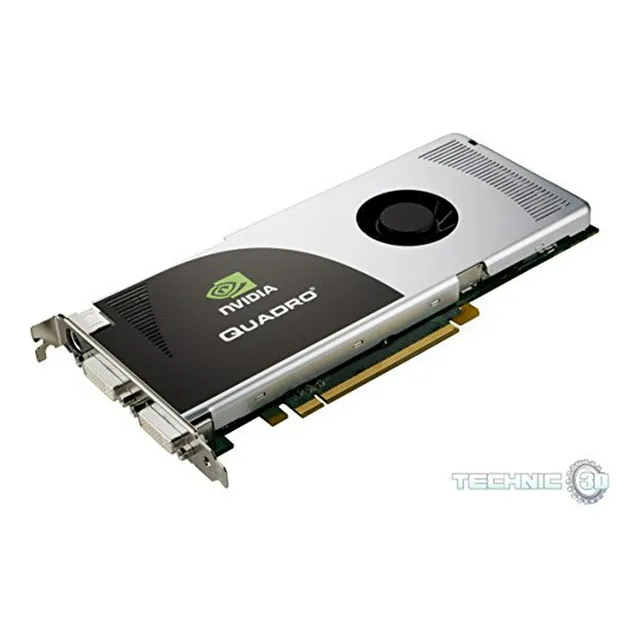 Tarjeta De Video Nvidia Quadro Fx Gddr3 Dvi Pci-e X16 Dell 0