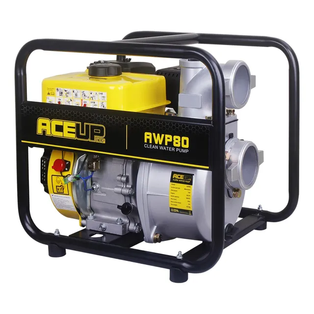 Bomba De Agua De Gasolina 3 Pulgadas 265 Gpm Portátil 208 Cc