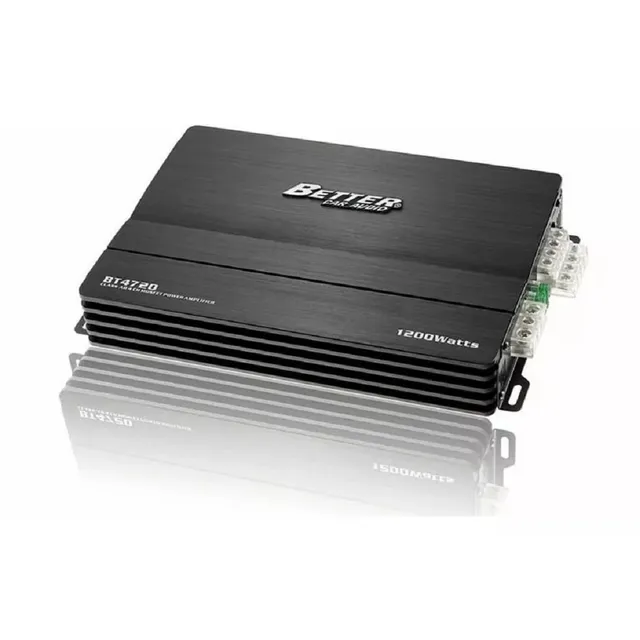 Amplificador Better Car Audio Bt4720 Planta Para Carro 1200