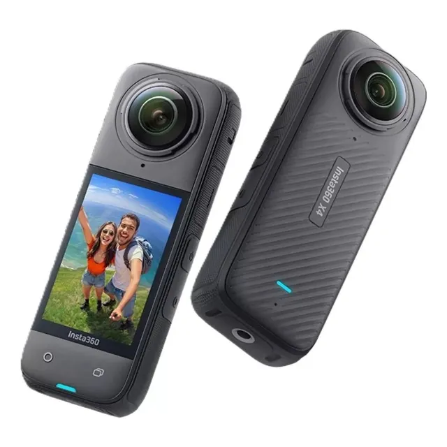 Cámara De Acción Deportiva Insta360 X4 Videos 8k 360 72 Mpx