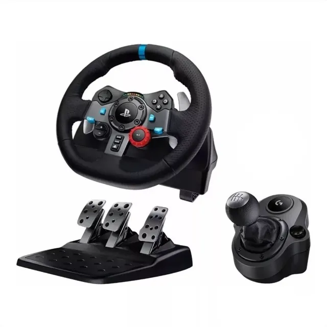 Timón Logitech G29 Para Pc / Ps5 | Ps4 + Palanca De Cambios