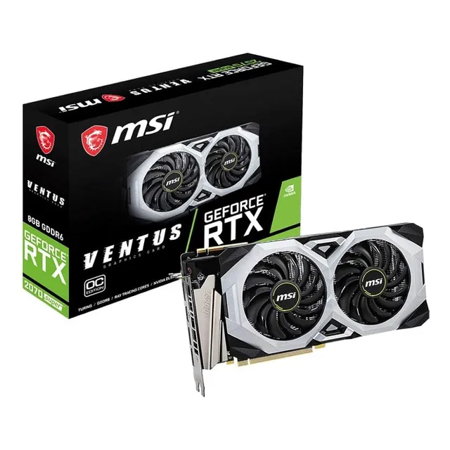 Msi Gaming Geforce Rtx 2070 Super 8gb Gdrr6 256-bit Hdmi / D