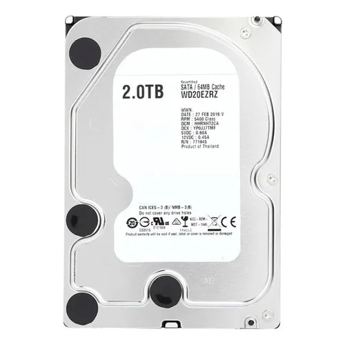 Disco Duro Western Digital 2tb Sata Iii 5400 Rpm Pc Color Co
