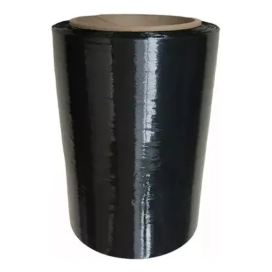 Vinipel Negro Industrial Strech 500mt X 15 Cm (30 Rollos)