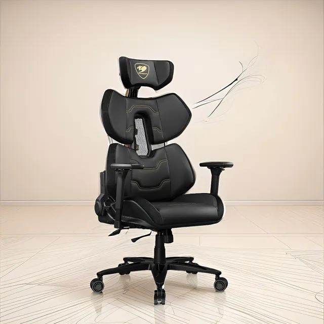 Silla Gamer Cougar Terminator Elite Gold Gaming Color Dorado