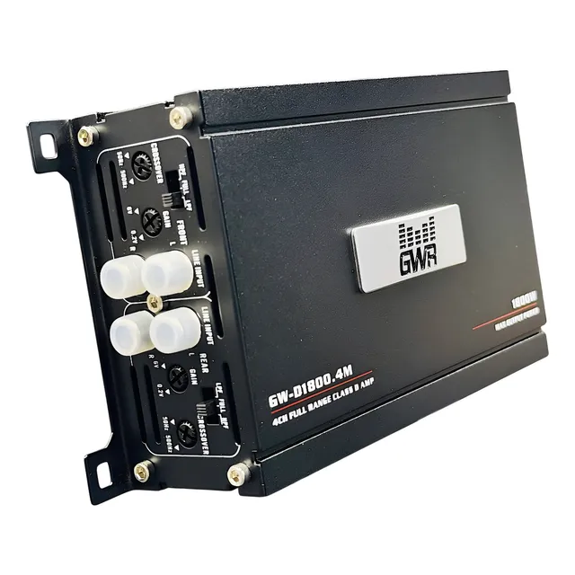 Amplificador Para Carro De 4canales Car Audio 1800wts Gwr