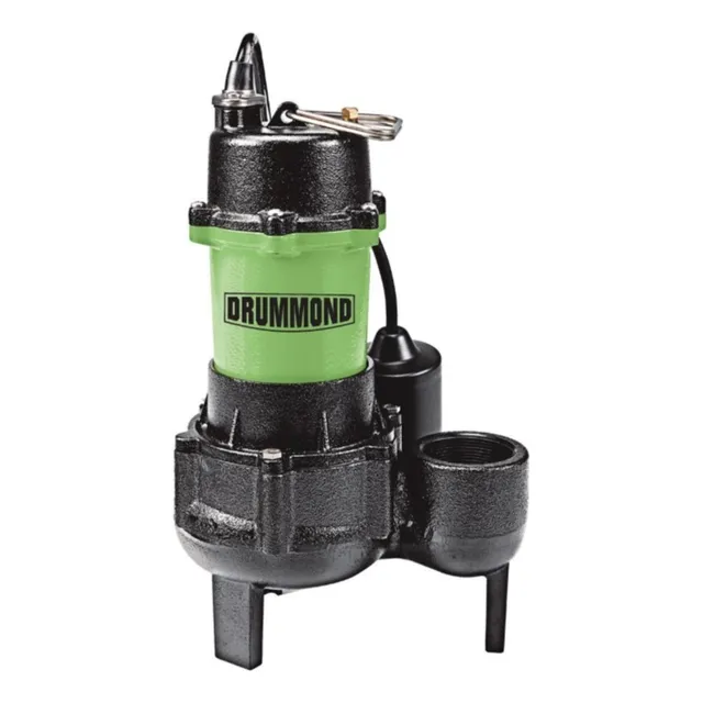 Bomba Sumergible Aguas Residuales 1/2hp 10kl/h Flotador