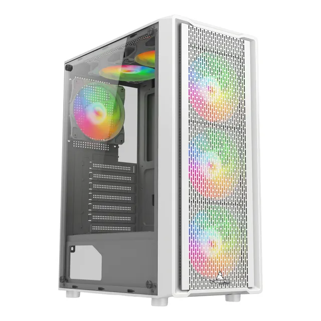 Chasis Gamer Iceberg Flow C Blanco 6 Fans Argb
