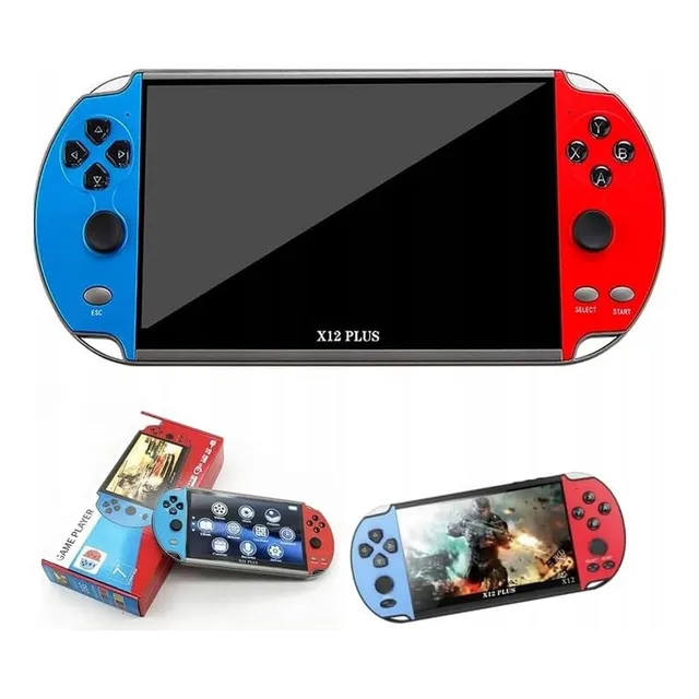 Consola De Juegos Portátil De Tv Con Pantalla Grande De 7