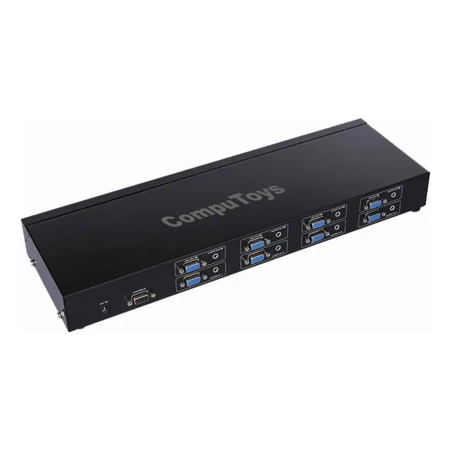 Zsvv44 Matriz Video Vga 4x4 Selector Y Splitter Computoys
