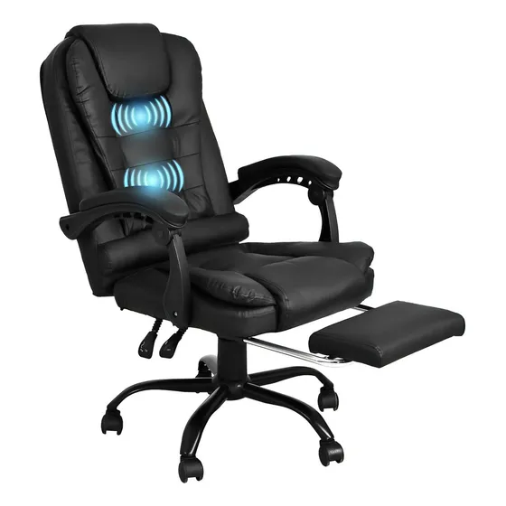 Silla Oficina Ejecutiva Escritorio Giratoria Doble Masaje Co
