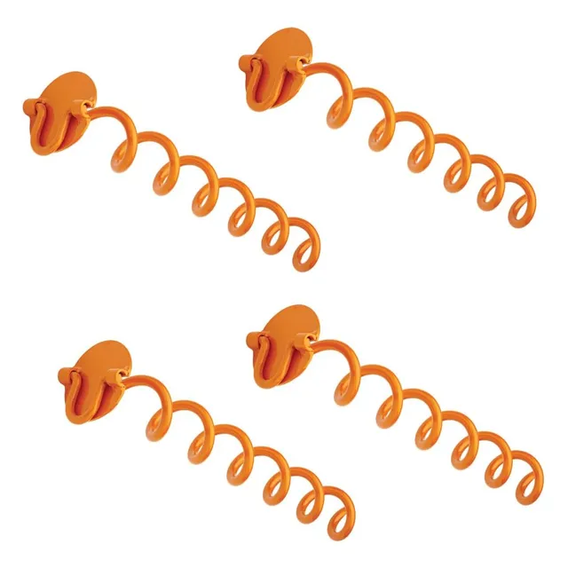 Ancfr16orgr Anclaje De Suelo Espiral Anillo Plegable, 1...