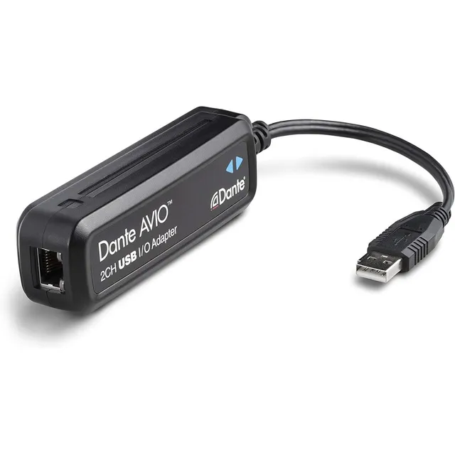 Dante Avio Adaptador Usb I O Canales