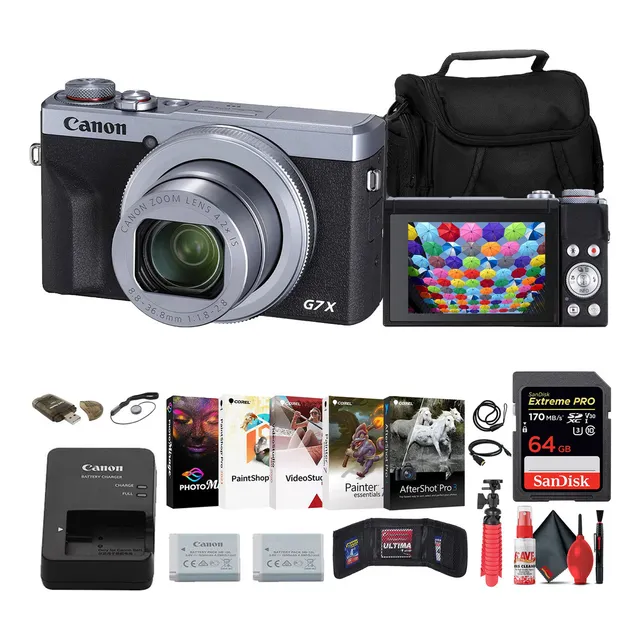 Canon Powershot - Cámara Digital G7 X Mark Iii (plateado) .