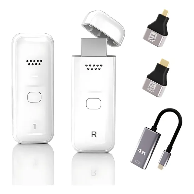 Transmisor Y Receptor Hdmi Inalambrico Fhd Conferencias 30m