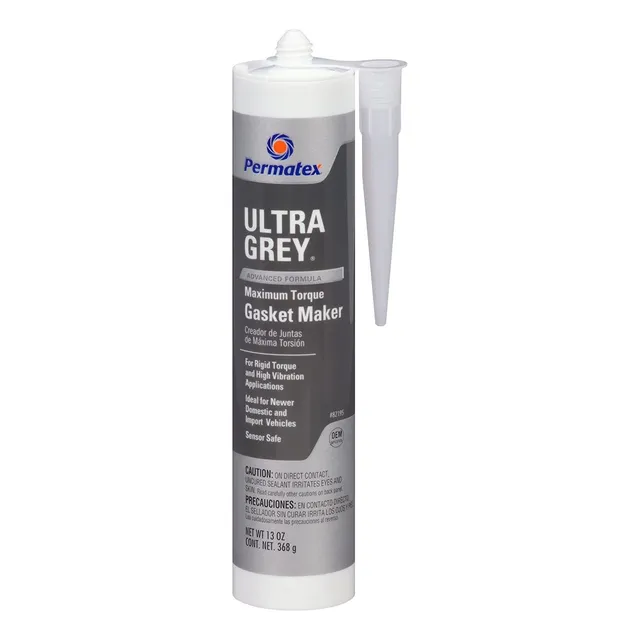 Ultra Grey Rigid Hightorque Rtv Silicone Gasket Maker...