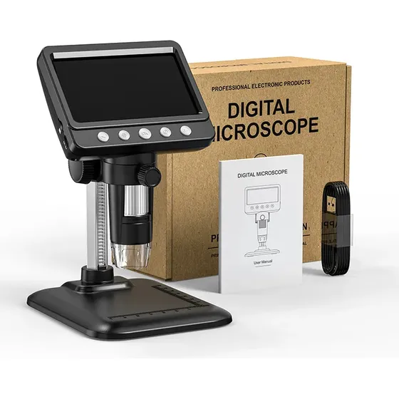 Microscopio Digital Foto Video Hd Lcd 1000x 4.3
