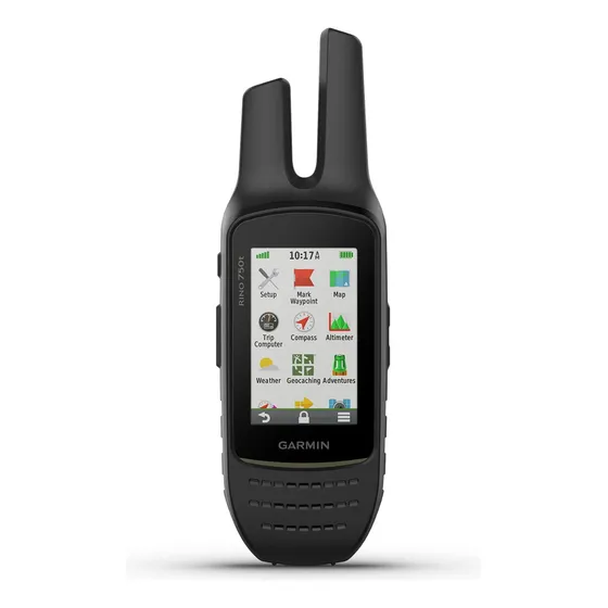 Gps Garmin Radio Bidireccional Rino 750t Con Mapeo Topo